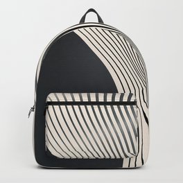 Abstract 18 Backpack | Line, Geometric, Black And White, Thingdesign, Contemporary, Shape, Lineart, Illustration, Geometry, Modern 