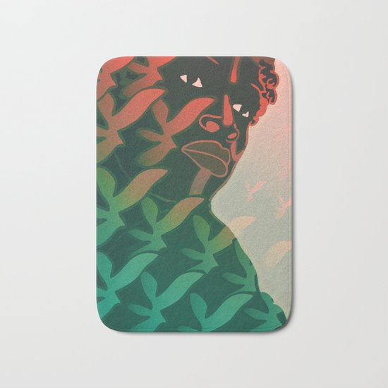 Ebony Green Bath Mat
