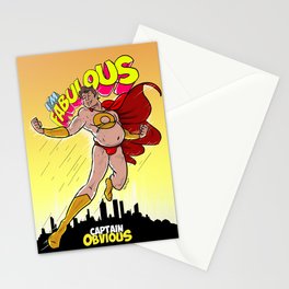 "I'm Fabulous" - Captain Obvious Stationery Card