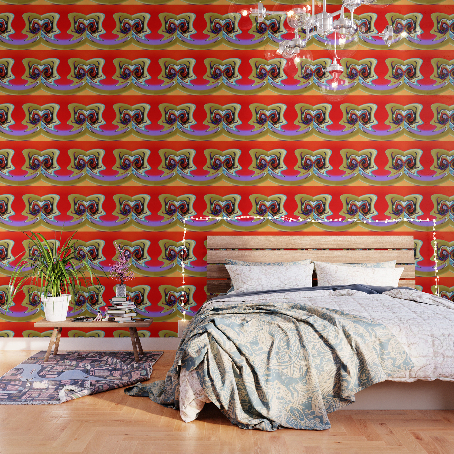 Red Alert Wallpaper By Electricvoodoo Society6