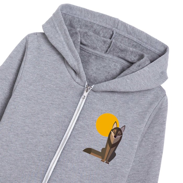 Youth wolf hoodie best sale
