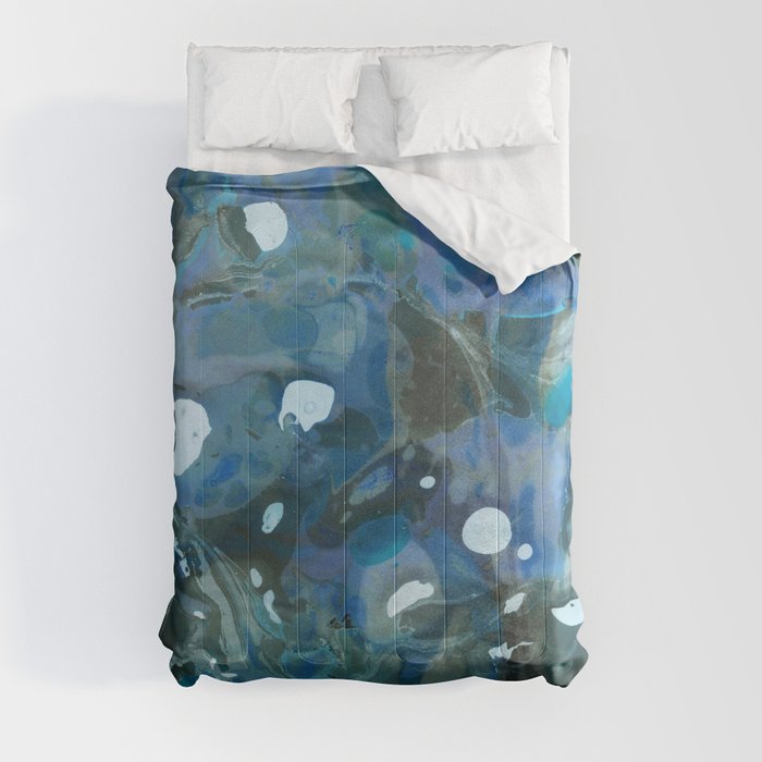 Abstract Painting ; Poseidon Comforter