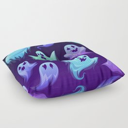 Ghost pattern Floor Pillow