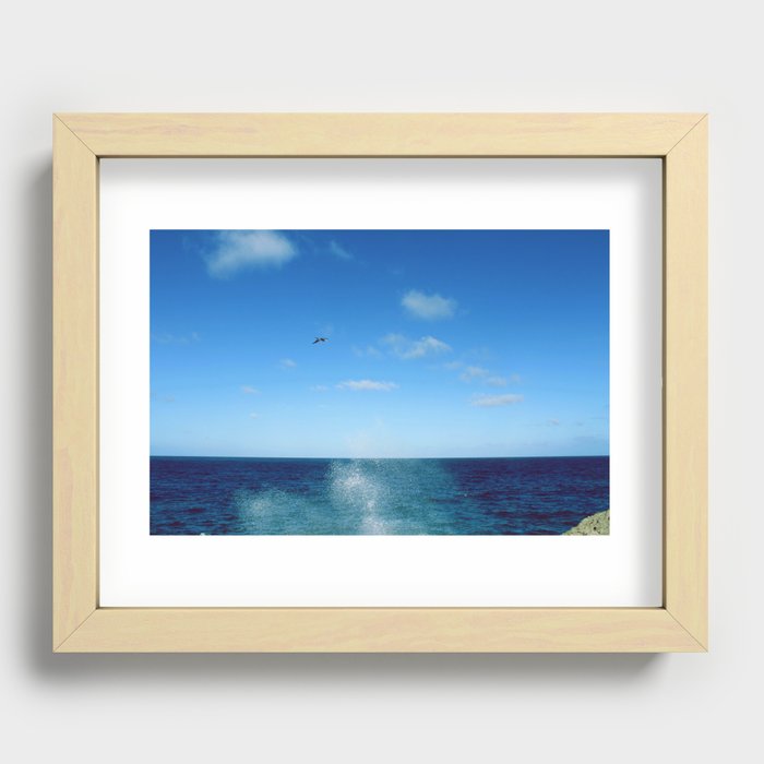 Seascape Recessed Framed Print