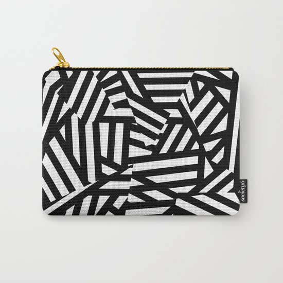 Simply Black and White 1 Carry-All Pouch