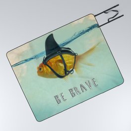 Be Brave - Brilliant Disguise Picnic Blanket