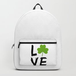 Love St Patricks Day Backpack