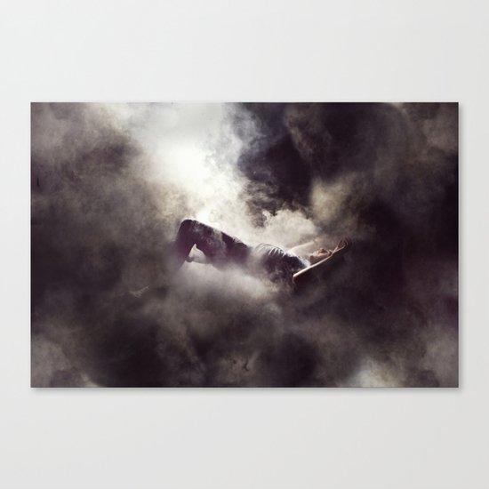 It's only fragments that remain Canvas Print