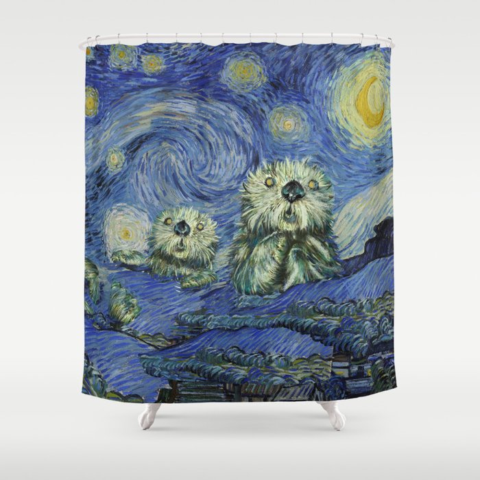 Starry Monterey Night (for Mikaela) Shower Curtain