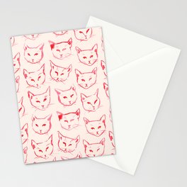 Red Cat Stationery Cards