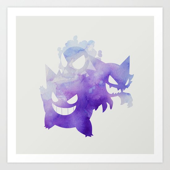 Ghosts Art Print