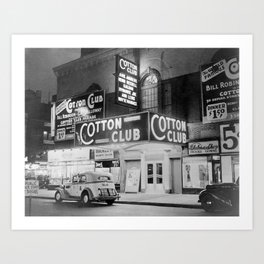 African American Harlem Renaissance Cotton Club Jazz Age Photograph Art Print