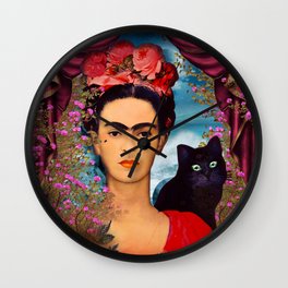 Frida Kahlo    Wall Clock