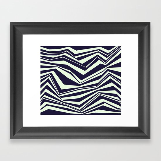 Fracture Framed Art Print