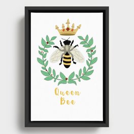 Queen Bee Framed Canvas