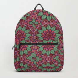 flower mandala design pattern Backpack