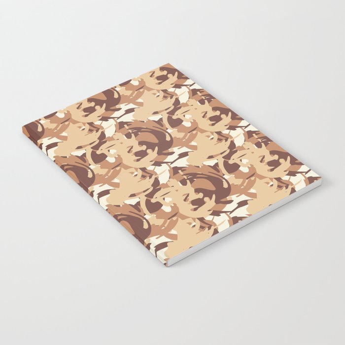 Deployed Army camouflage Pattern  Notebook