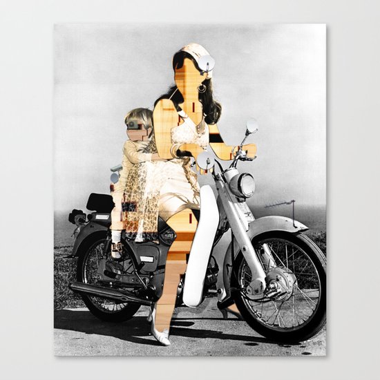 CardinalsRoller Collage Canvas Print