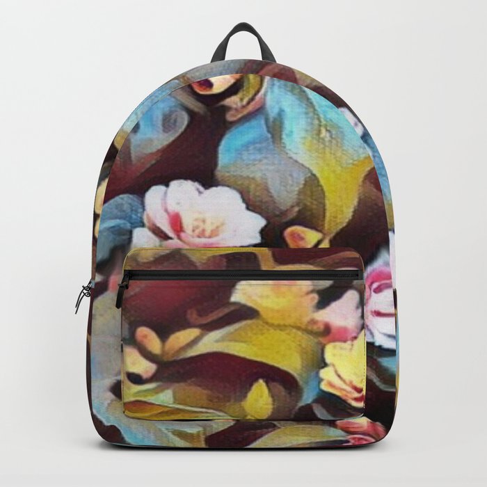 Rose Flower  Backpack