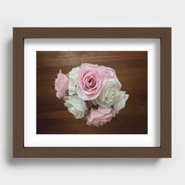 Say it with flowers Recessed Framed Print