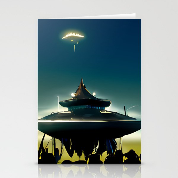 First Contact 001 Stationery Cards
