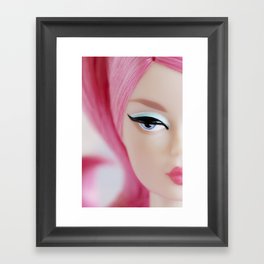 Pink glamour Framed Art Print