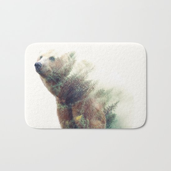 One With Nature V2 #society6 #buyart #decor Bath Mat