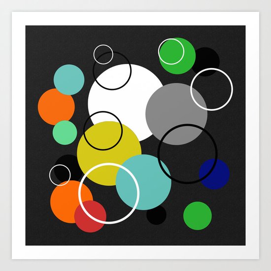 Bubbles Art Print