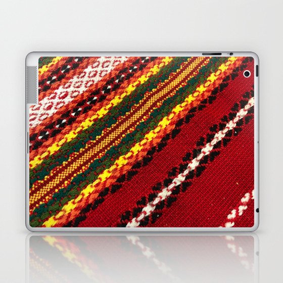 Authentic Bulgarian tablecloth Laptop & iPad Skin