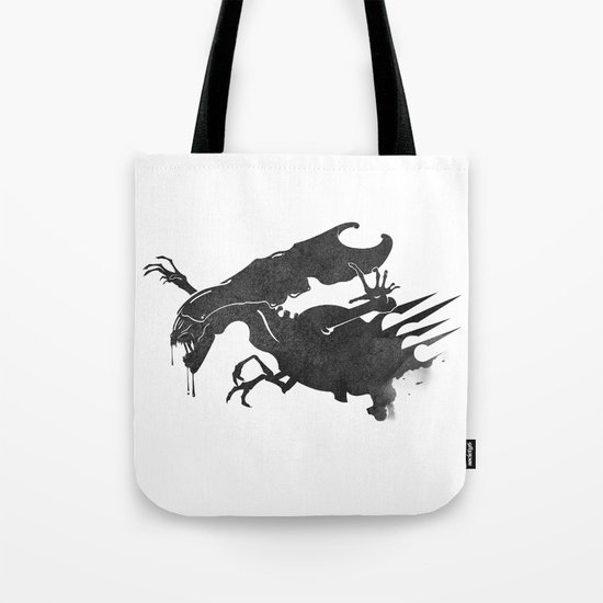 The Queen Alien Tote Bag