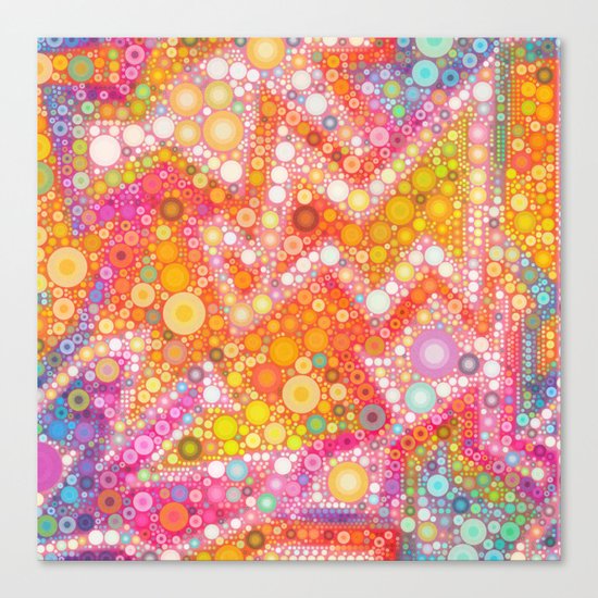 Sunshine Bubbles Canvas Print