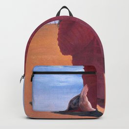 Max Ubu Imperator Backpack | Funny, Impressionism, Aesthetic, Realism, Nouveau, Classic, Abstract, Landscape, Ernst, Famous 