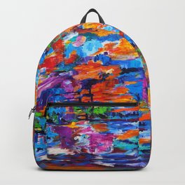 Abstract Sunset Landscape  Backpack
