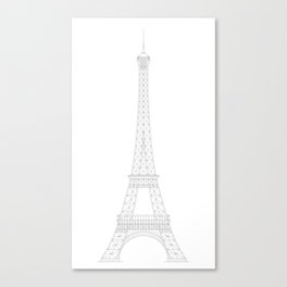 Eiffel Tower (Paris-France) Canvas Print