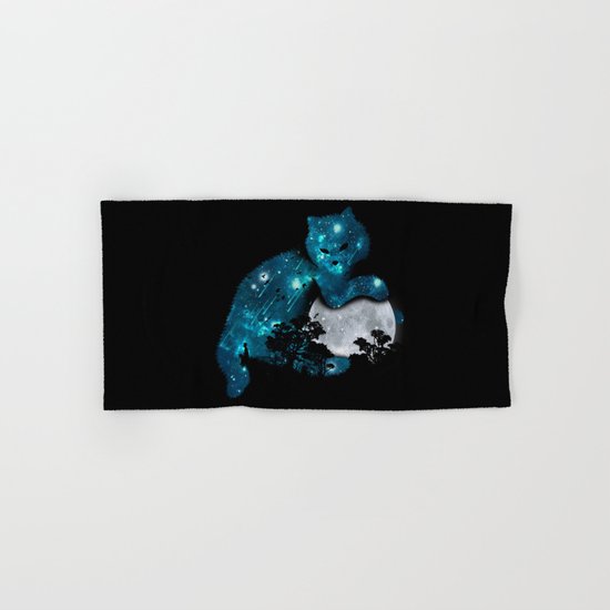 I can haz the moon Hand & Bath Towel