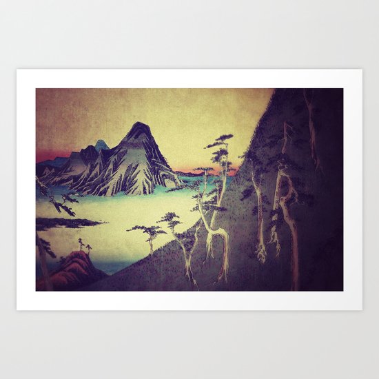 On our way to Zina Art Print