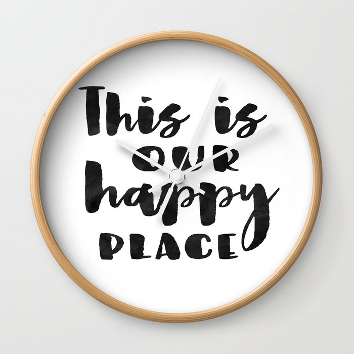 This Is Our Happy Place Printable Welcome Print Entrance Wall