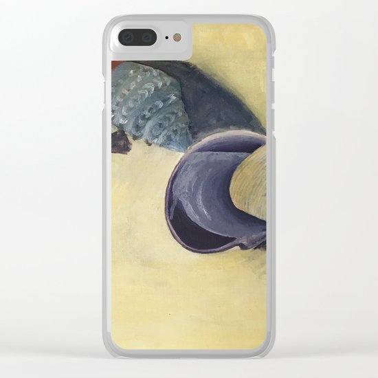 Scattering shells Clear iPhone Case