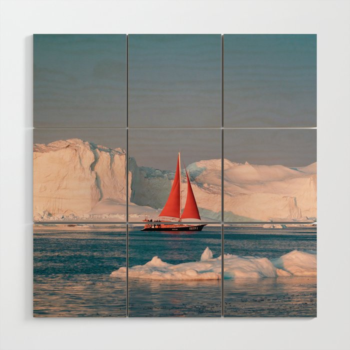 Arctic II Wood Wall Art