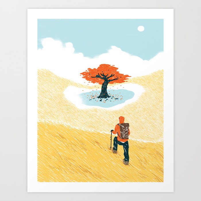 Finding Your Purpose Art Print By Rickyleungart Society6