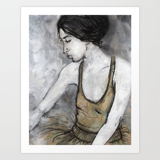 Ballerina for print Art Print