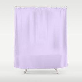 Pastel Purple - Lilac - Lavender - Solid Color Shower Curtain