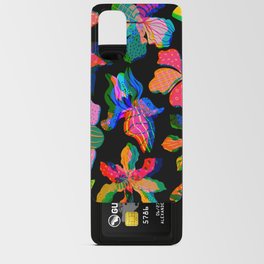 Trippy Tropical Flowers #2 Android Card Case