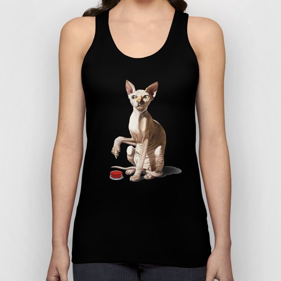 Cat-astrophe (Colour) Unisex Tank Top