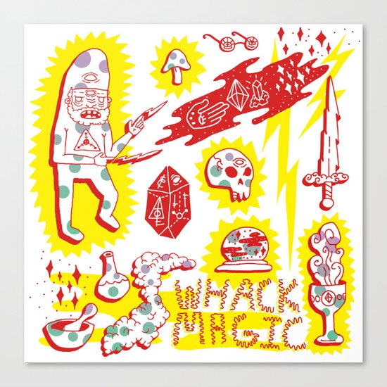 Whack Magic Canvas Print