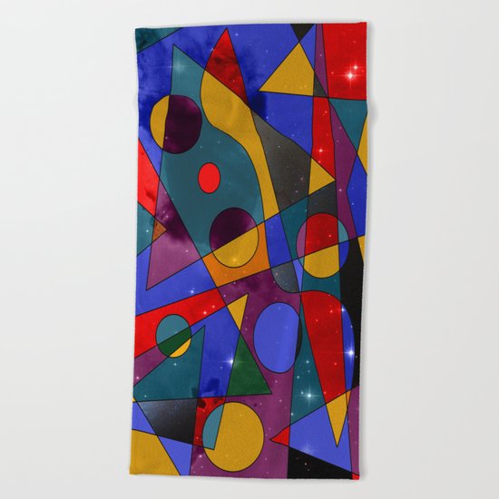 Abstract #152 Beach Towel