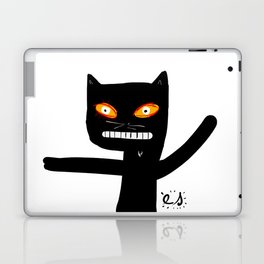 Le chat noir Laptop & iPad Skin