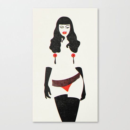 A Wink & A Smile Canvas Print