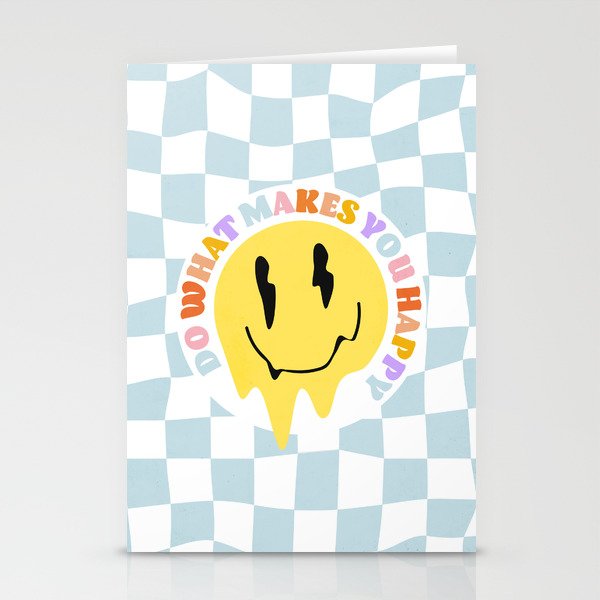 Do What Makes You Happy Stationery Cards