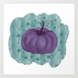 Pumpkin Magic Art Print